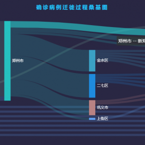 “新冠防控”，“洞见”在行动 |（二）郑州确诊病例迁徙过程