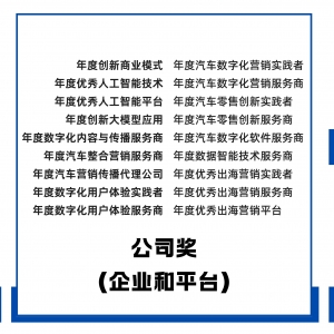 数智领航增长，金璨奖奖项案例邀您与我们一起共同见证